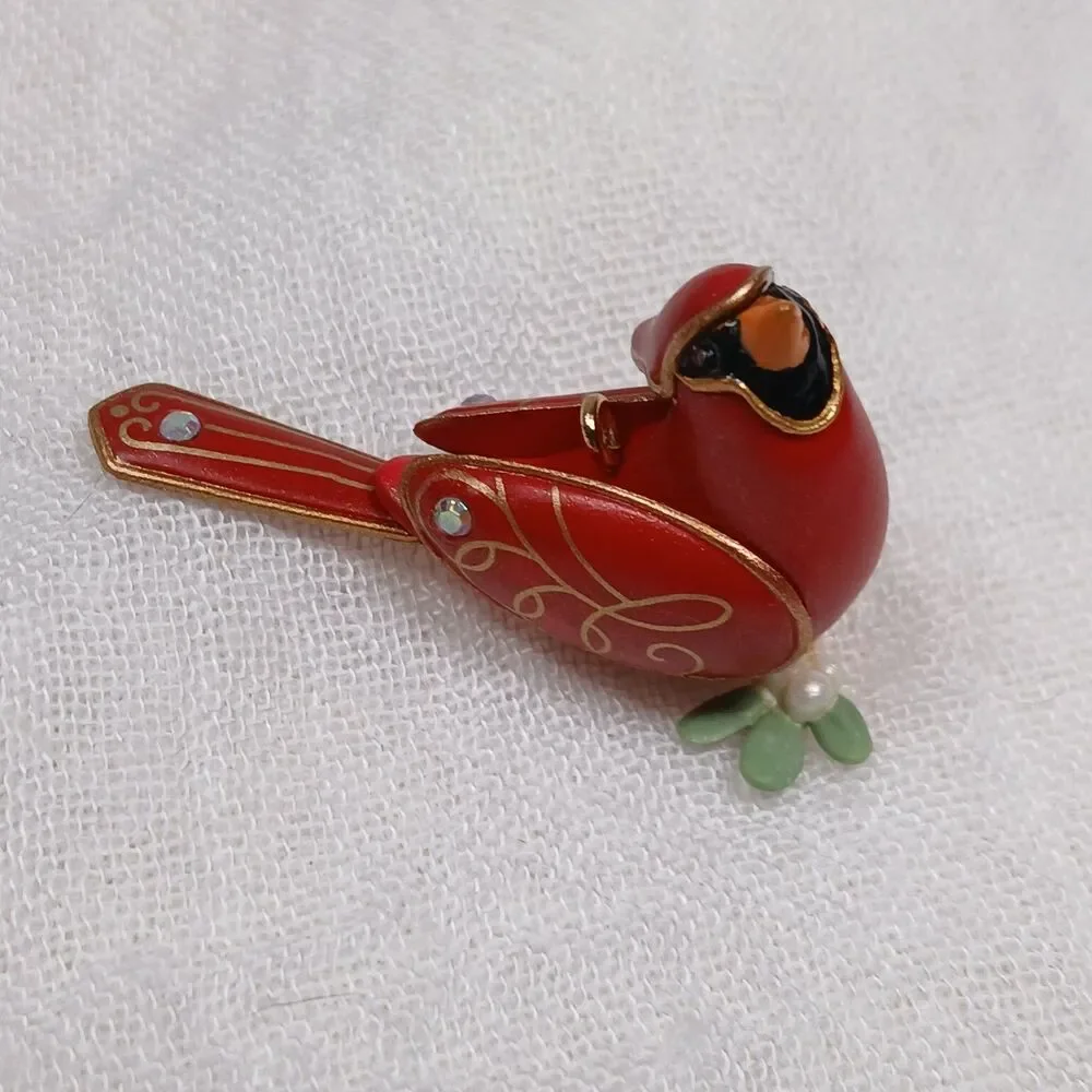 Rare Hallmark Keepsake Miniature Northern Cardinal Ornament 2009